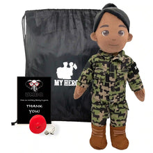 Load image into Gallery viewer, My Hero™ Daddy Doll Navy Sailor | Custom Recordable Plush
