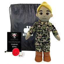 Load image into Gallery viewer, My Hero™ Daddy Doll Navy Sailor | Custom Recordable Plush
