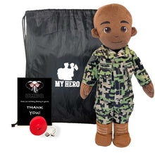Load image into Gallery viewer, My Hero™ Daddy Doll Navy Sailor | Custom Recordable Plush
