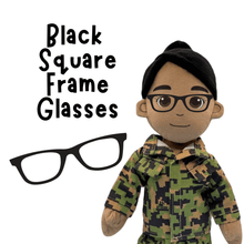 Load image into Gallery viewer, Custom Plush Doll - Add Mustache, Freckles, Glasses, and More | DIY Friendly
