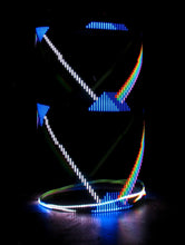 Load image into Gallery viewer, Ready to Ship Atomic V LED Hoops
