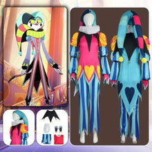 Load image into Gallery viewer, Fizzarolli Cosplay Costume – Helluva Boss Jester Outfit Full Set
