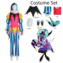 Load image into Gallery viewer, Fizzarolli Cosplay Costume – Helluva Boss Jester Outfit Full Set

