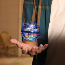 Load image into Gallery viewer, Flying Spinner Orb Toy – Fun Indoor &amp; Outdoor Drone for Children
