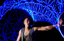 Load image into Gallery viewer, Ready to Ship Atomic V LED Hoops
