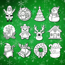 Load image into Gallery viewer, Christmas Craft Magnets | 2 Sets

