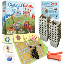 Load image into Gallery viewer, Catapult Castle 1-4 Player Medieval Dexterity Game (Imperial Publishing)
