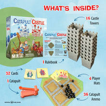 Load image into Gallery viewer, Catapult Castle 1-4 Player Medieval Dexterity Game (Imperial Publishing)

