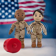 Load image into Gallery viewer, My Hero™ Army Soldier Daddy Doll | Custom Recordable Plush
