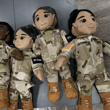 Load image into Gallery viewer, My Hero™ Army Soldier Daddy Doll | Custom Recordable Plush
