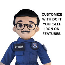 Load image into Gallery viewer, Firefighter Plush Doll, Custom Recordable Comfort Doll

