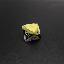 Load image into Gallery viewer, Panic Abstraction - 7 Piece DnD Dice Set | Acrylic RPG Gaming Dice
