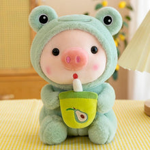 Load image into Gallery viewer, Cute Piggy Boba Plush – Must-Have for Stuffed Animal Lovers

