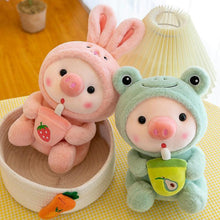 Load image into Gallery viewer, Cute Piggy Boba Plush – Must-Have for Stuffed Animal Lovers
