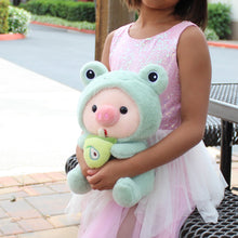 Load image into Gallery viewer, Cute Piggy Boba Plush – Must-Have for Stuffed Animal Lovers
