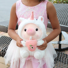Load image into Gallery viewer, Cute Piggy Boba Plush – Must-Have for Stuffed Animal Lovers
