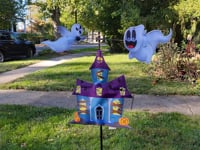 Load and play video in Gallery viewer, Carousel Spinner - HAUNTED HOUSE
