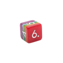 Load image into Gallery viewer, Rainbow Redux - 7 Piece DnD Dice Set | Acrylic RPG Gaming Dice
