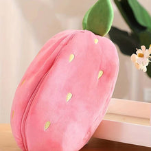 Load image into Gallery viewer, Strawberry Carrot Bunny Plush – Soft Gift Toy for Girls and Kids
