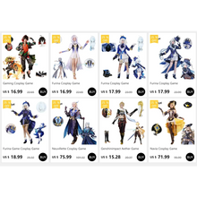 Load image into Gallery viewer, Shenhe Cosplay Costume
