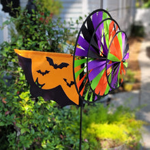 Load image into Gallery viewer, HALLOWEEN  33 INCH TRIPLE SPINNER BAT/ JACK O LANTERN

