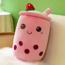Load image into Gallery viewer, Boba Plush Toy for Kids – Soft Bubble Tea Pillow for Cuddles
