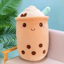 Load image into Gallery viewer, Boba Plush Toy for Kids – Soft Bubble Tea Pillow for Cuddles
