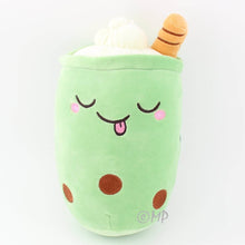 Load image into Gallery viewer, Boba Plush Toy for Kids – Soft Bubble Tea Pillow for Cuddles
