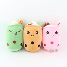 Load image into Gallery viewer, Boba Plush Toy for Kids – Soft Bubble Tea Pillow for Cuddles
