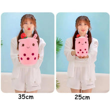Load image into Gallery viewer, Boba Plush Toy for Kids – Soft Bubble Tea Pillow for Cuddles
