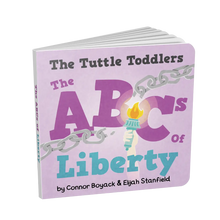 Load image into Gallery viewer, The Tuttle Toddlers ABCs of Liberty
