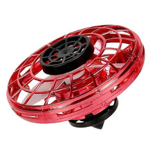 Load image into Gallery viewer, Flying Spinner Drone Toy – Rechargeable Mini UFO with Lights
