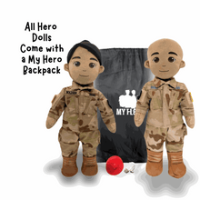 Load image into Gallery viewer, My Hero™ Army Soldier Daddy Doll | Custom Recordable Plush
