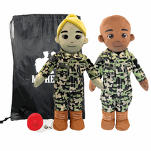 Load image into Gallery viewer, My Hero™ Daddy Doll Navy Sailor | Custom Recordable Plush
