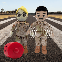Load image into Gallery viewer, My Hero™ Daddy Doll Air Force | Custom Recordable Plush

