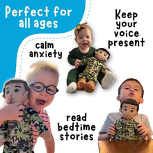Load image into Gallery viewer, My Hero™ Daddy Doll Air Force | Custom Recordable Plush
