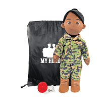 Load image into Gallery viewer, My Hero™ Daddy Doll Marine | Custom Recordable Plush
