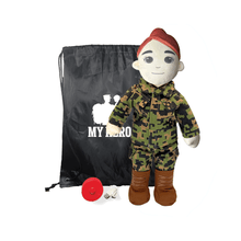 Load image into Gallery viewer, My Hero™ Daddy Doll Marine | Custom Recordable Plush

