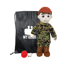 Load image into Gallery viewer, My Hero™ Daddy Doll Marine | Custom Recordable Plush
