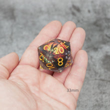 Load image into Gallery viewer, Xanathar&#39;s Eye | Giant D20 Moving Eye DnD Dice | Acrylic RPG Gaming Dice
