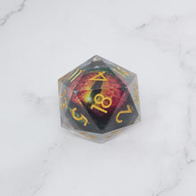 Load image into Gallery viewer, Xanathar&#39;s Eye | Giant D20 Moving Eye DnD Dice | Acrylic RPG Gaming Dice

