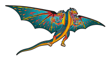Load image into Gallery viewer, 3 Headed Ultra Nylon 74 inch Wingspan Dragon
