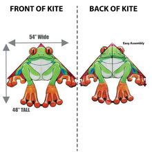 Load image into Gallery viewer, WindNSun Delta XT TreeFrog Nylon Kite, 54 Inches Wide
