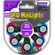 Load image into Gallery viewer, UFO  Clip-on Lights for Costumes, Exercise and Kites
