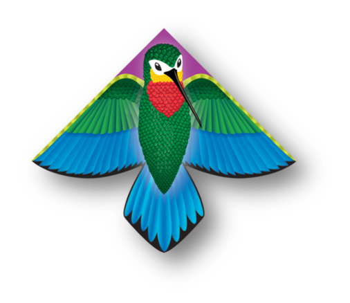 WindNSun Delta XT HummingBird Nylon Kite, 54 Inches Wide