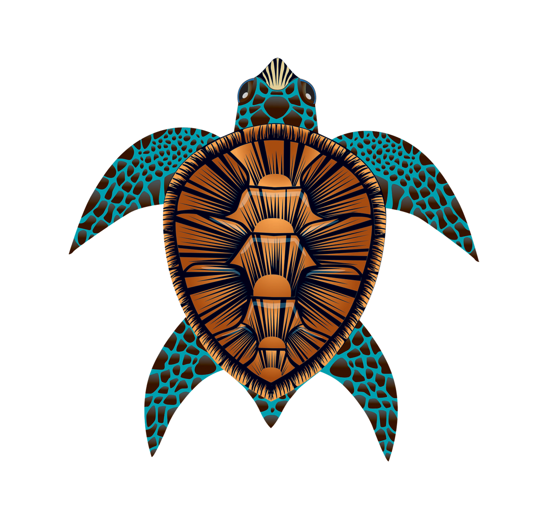 SeaLife Nylon 40 inch wide Turtle Kite