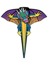 Load image into Gallery viewer, 65 Inche Tall 2-D Jumping Nylon Dragon
